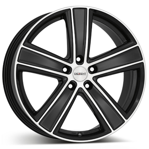 DOTZ-ALUFELGE DEZENT TH 7,5X17 5X110, SCHWARZ-SILBER, ET+32 JEEP RENEGADE