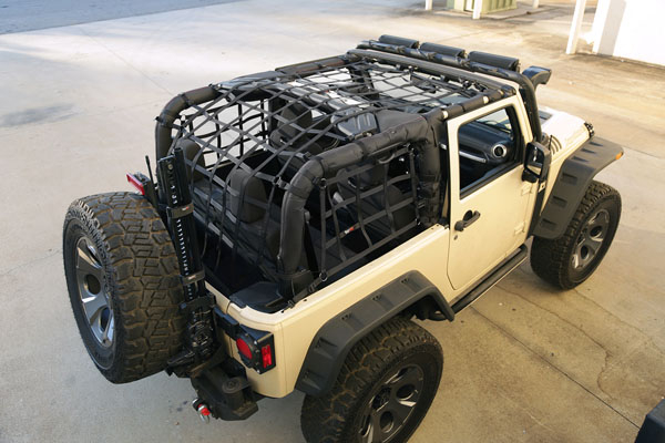 Rugged Ridge Cargo Net System/ Cargo Netzt Jeep JK 07-18 2-Tuerer