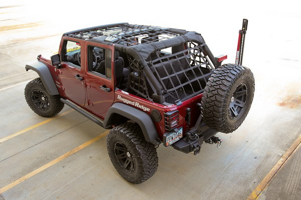 Rugged Ridge Cargo Net System/ Cargo Netzt Jeep JK 07-18 4-Türer