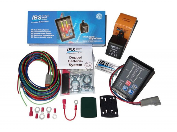 IBS DOPPELBATTERIESYSTEM IBS-DBS, 12-V, FUER IBS-DBM GEEIGNET, MIT MONITOR