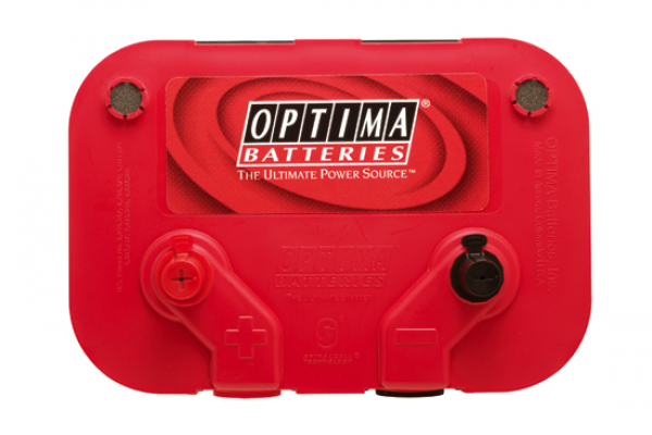 OPTIMA Batterie Red Top 4,2LU, 4 Anschluesse,