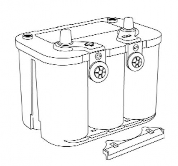 Adapter für Bodenleisten- Befestigung BCI65, 4,2L