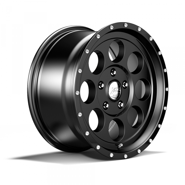 Atlanta Alloys Alufelge 1426 schwarz 8,5x17 ET +32 Jeep Wrangler JL / JLU