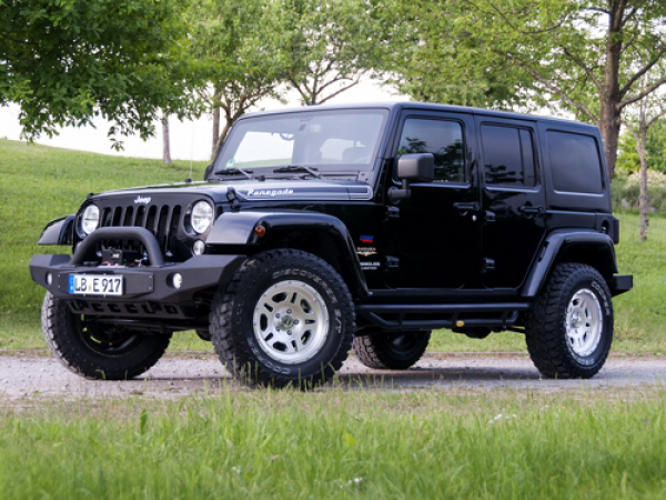 Alufelge Utah silber 8,5x17 ET +10 mit TÜV Gutachten - Wrangler JK 07 -