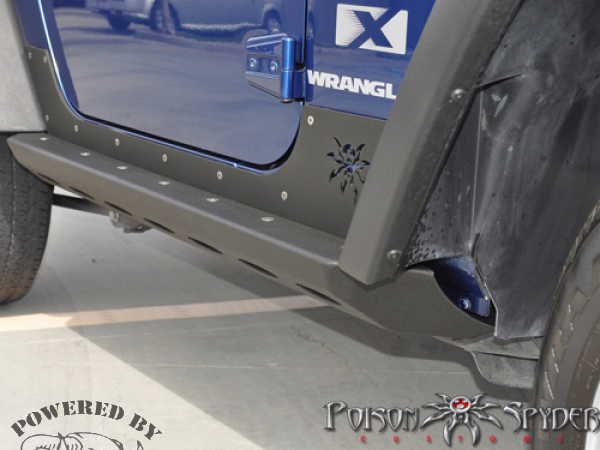 Flankenschutz Brawler Rocker Aluminium 2 Türer - Wrangler JK 07 - 18