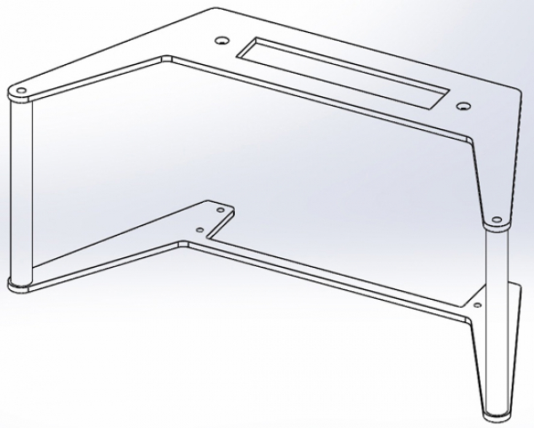 TRAGEGRIFFE (2) ALUMINIUM FÜR 16-2250