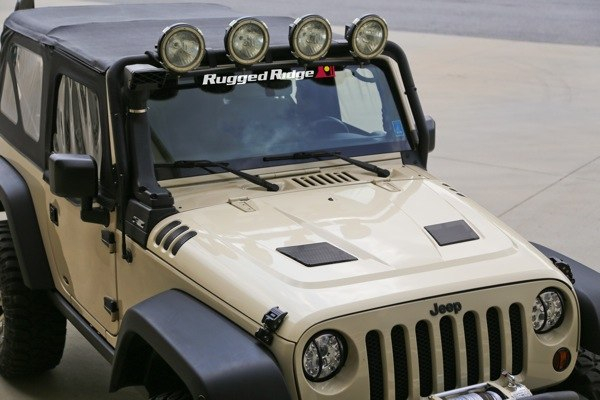 Rugged Ridge Belueftete Motorhaube Jeep JK 07-18