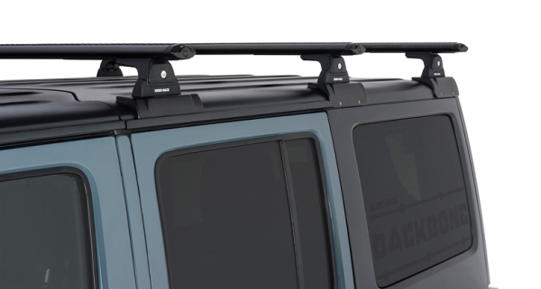 RHINO RACK VORTEX 1500MM (3),SCHWARZ BACKBONE, RLT600, WRANGLER JK, 4-TRG
