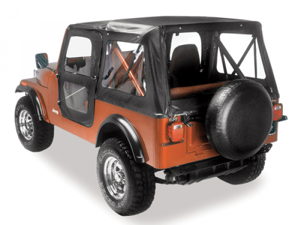 Bestop Ersatz-Softtop  Black Crush Jeep CJ: 76 - 86