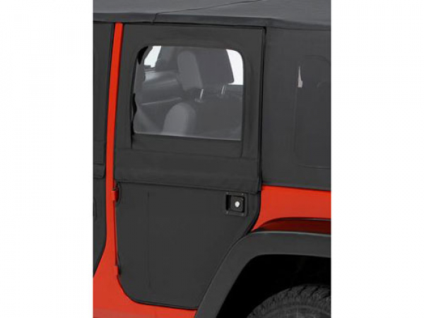 Teilbare Türen hinten 4-Türer Black Diamond Jeep JK 07-18