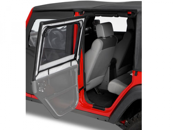 Element Steckfensterset hinten Black Diamond Jeep JK 07-18