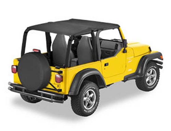 Header Bikinitop Safari Version Black Diamond - Wrangler TJ 03 - 06