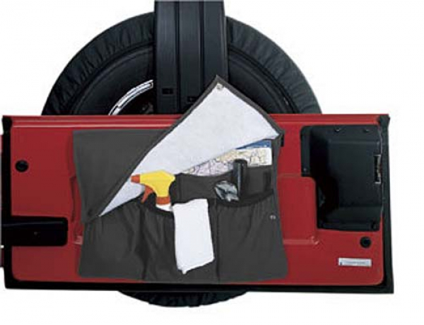 Bestop Tailgate Organizer  Black Denim YJ: 87 - 95 | CJ: 76 - 86