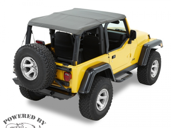 Trektop NX  Black Twill - Wrangler TJ 96-06