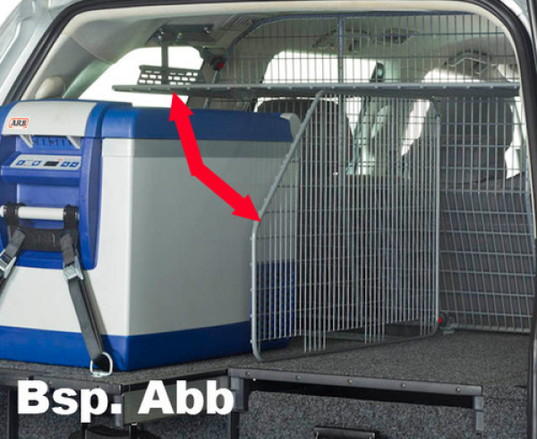 Outback Laderaumteiler + Ablage