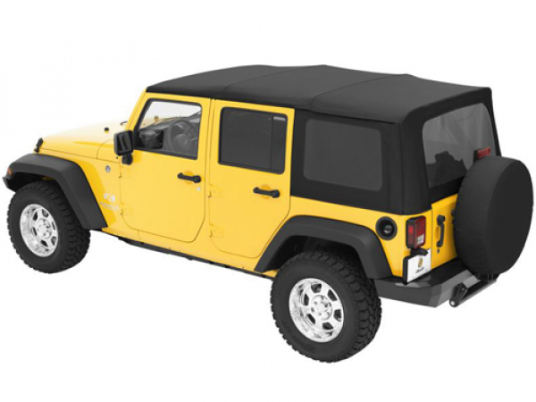 Ersatz Softtop  Black Diamond 4-Türer Jeep JK 07-09