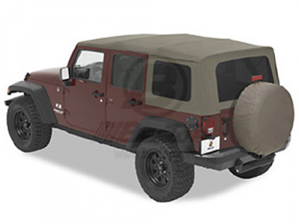 Ersatz Softtop  Khaki Diamond 4-Tuerer Jeep JK 07-09