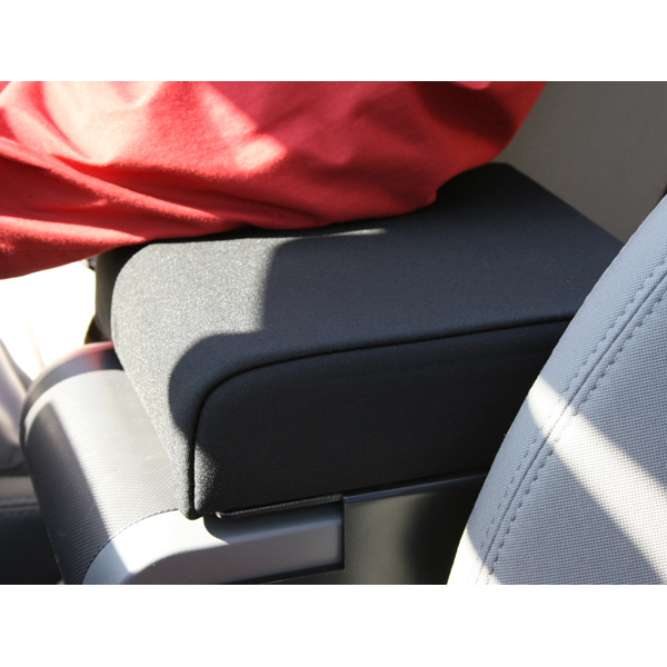 ARMREST PAD BLACK NEOPRENE JK 07-10