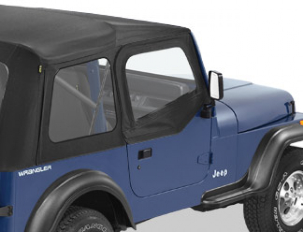 Bestop Steckfensterset für Halbstahltüren Jeep YJ (1988-95)