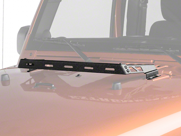 Rugged Ridge Light Bar Halterung für Motorhaube hammerschlag Optik Wrangler 07-18