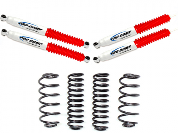 Fahrwerk +2'' = 50mm mit ProComp Stoßdämpfer