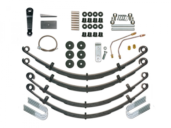 Fahrwerk Standard System + 4" = 100mm mit Rubicon Express Stoßdämpfer