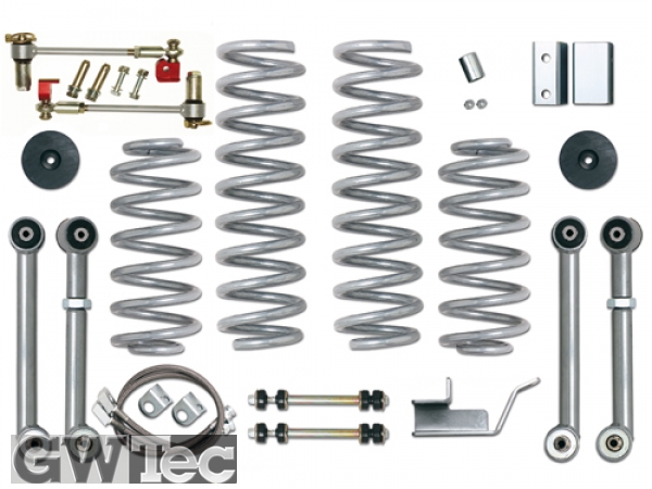 Super Flex Short Arm Kit 3,5"mit ProComp Stoßdämpfer