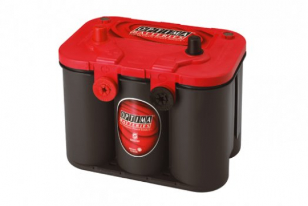 OPTIMA Batterie Red Top 4,2LU, 4 Anschluesse,