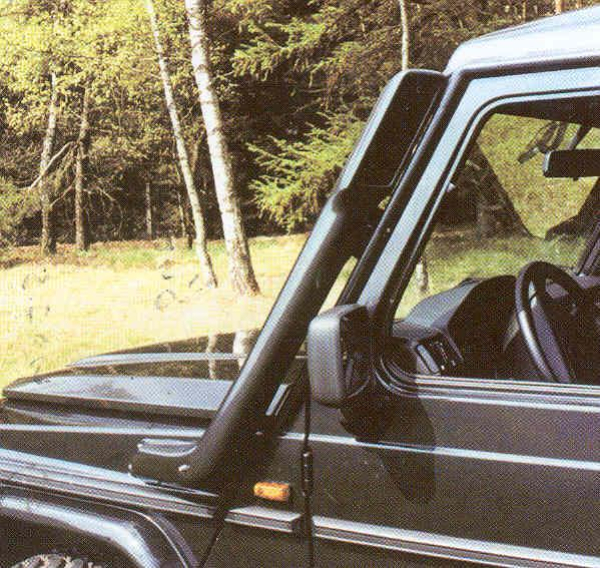 Snorkel Mercedes G W463, Ansaugöffnung seitlich