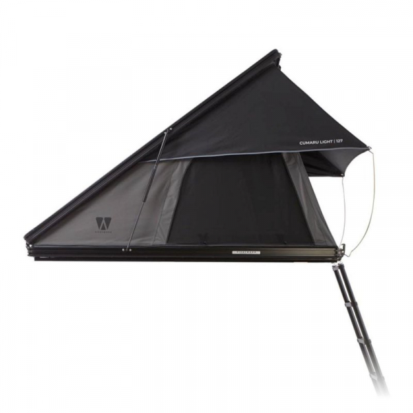 Alu Triangle Hartschalen Dachzelt CUMARU LIGHT 127 ECO grau