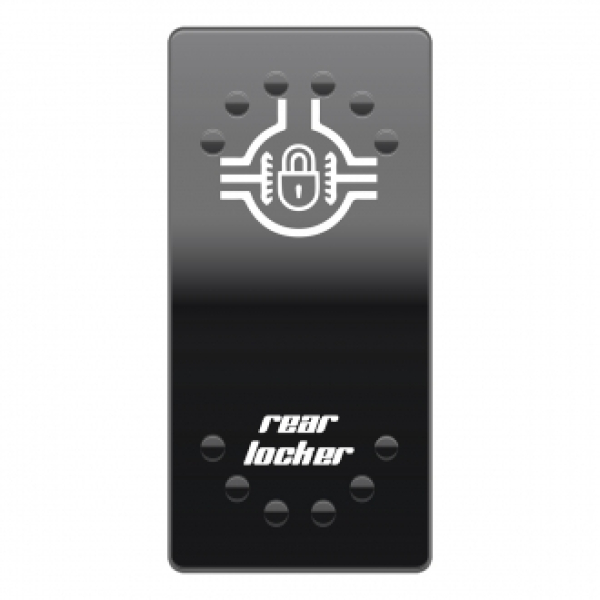 Wippenschalter Cover Rear Diff Lock horntools Offroad Switch Wipp Schalter Laserbeschriftet für Hintergrundbeleuchtung horntools Rocker Sw