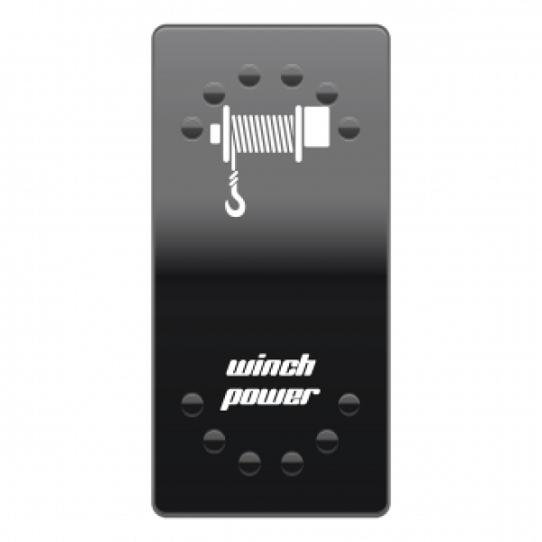 Wippenschalter Cover Winch Isolator horntools Offroad Switch Wipp Schalter Laserbeschriftet für Hintergrundbeleuchtung horntools Rocker Swi