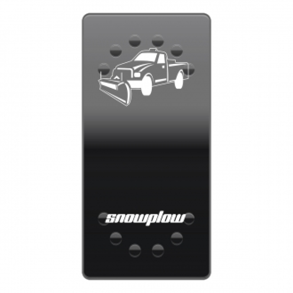 Wippenschalter Cover SNOWPLOW horntools Offroad Switch Wipp Schalter Laserbeschriftet für Hintergrundbeleuchtung horntools Rocker Switch Wi