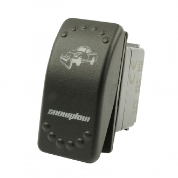 Wippenschalter SNOWPLOW horntools Offroad Switch Wipp Schalter mit LED Beleuchtung horntools Rocker Switch Wipp Schalter