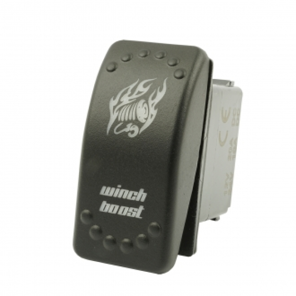 Wippenschalter WINCH BOOST horntools Offroad Switch Wipp Schalter mit LED Beleuchtung horntools Rocker Switch Wipp Schalter