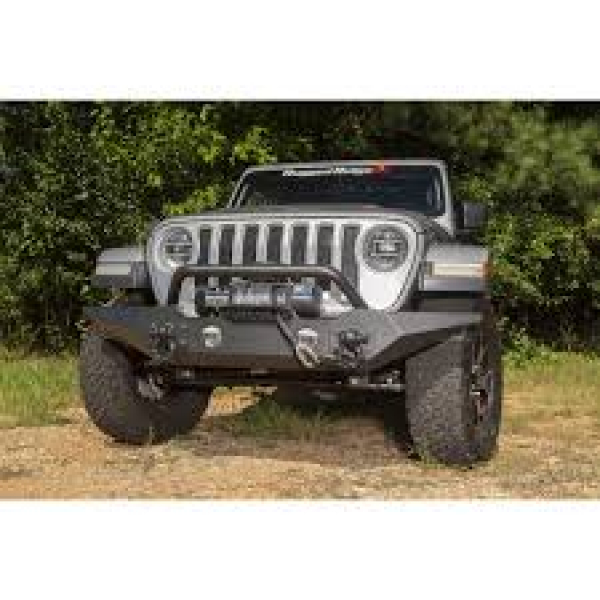 Rugged Ridge Spartan Front Bumper mit Bügel und Standard Ecken Jeep JL 18-