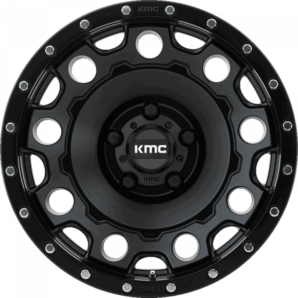 Alu Felge 8,5 x 17 ET +34 KMC KM529 HOLESHOT schwarz Jeep Wrangler JK | JL Gladiator JT KMC KM52978550734 mit TÜV