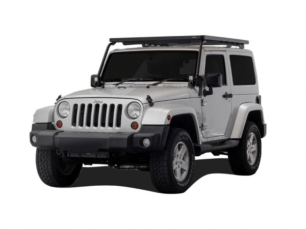 Jeep Wrangler JK 2 Door (2007-) Slimline II Extreme Roof Rack Kit - von Front Runner