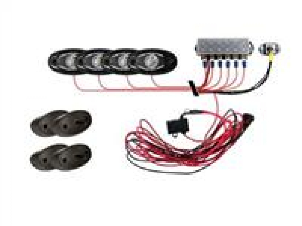 A-Series Rock Light Kit- 4 Lights (Cool White)