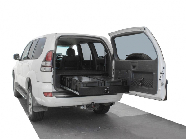 Toyota Prado 120 / Lexus GX470 6 Cub Boxen Schubladensystem