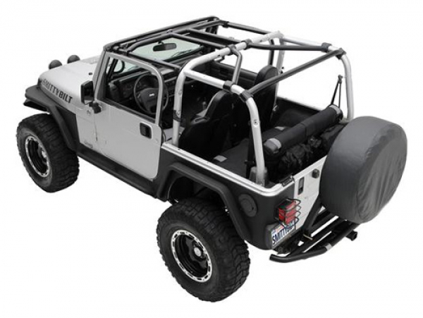 Jeep Fahrwerk - Jeep zubehör - Jeep JK - SRC Überrollkäfig Verstärkung -  Wrangler TJ 96 - 06