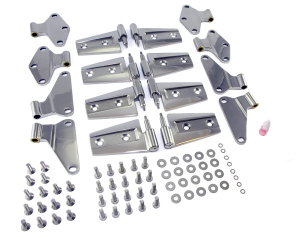 Türscharnier KIT, EDELSTAHL, robuste RIDGE, Jeep Wrangler (JK) 4