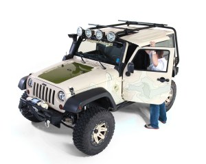 Rugged Ridge Sherpa roof rack / Dachgepäckträger Jeep Wrangler 07-18 2-türer