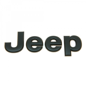 Jeep Emblem  schwarz