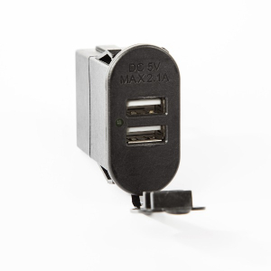 Dual USB Port Rocker Switch USB Anschluss Buchse