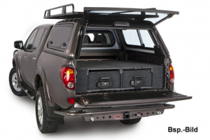 ABDECKUNG OUTBACK SCHUBLADE SEITLICH TOYOTA HILUX '05-15, DOKA, XTRACAB (SET)