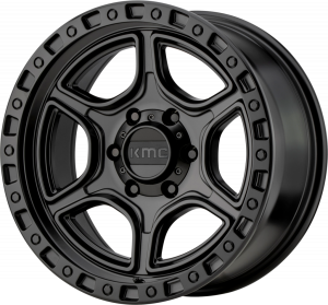 Alu Felge 8,5 x 17 ET +18 KMC KM539 PORTAL schwarz Jeep Wrangler JK / JL ab BJ 07 KM KMC539 PORTAL Satin Black