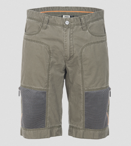 MAN SHORTS W/ ZIPPED MESH POCKETS Gr.50 Dusky Green